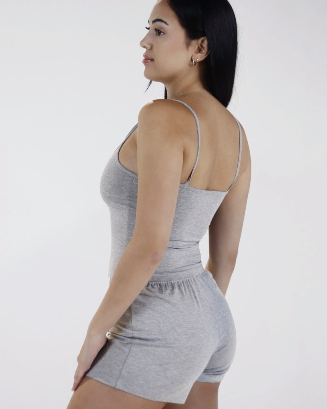 Bamboo Shorts in Merle Grey